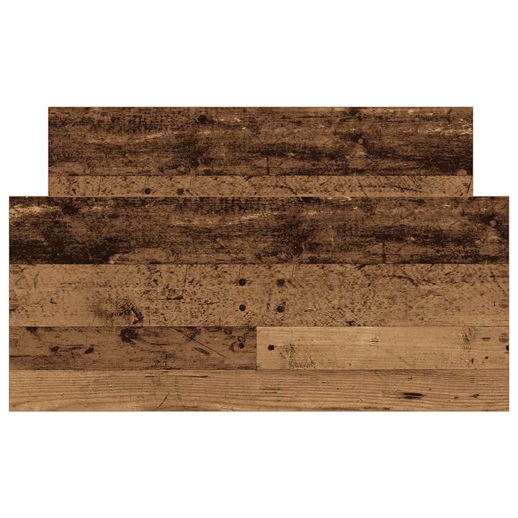 Sengeramme uden madras 100x200cm konstrueret træ antikt træ