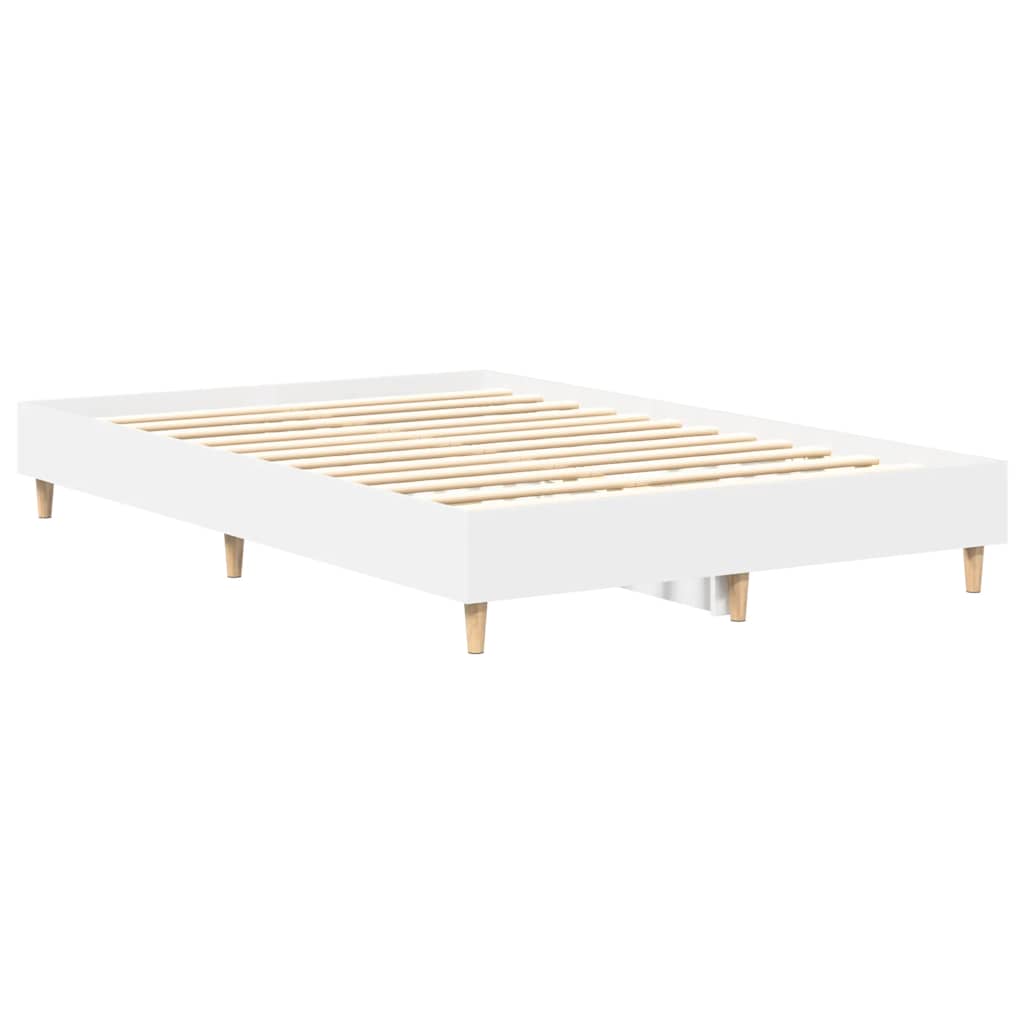 sengestel uden madras 120x200 cm konstrueret træ hvid