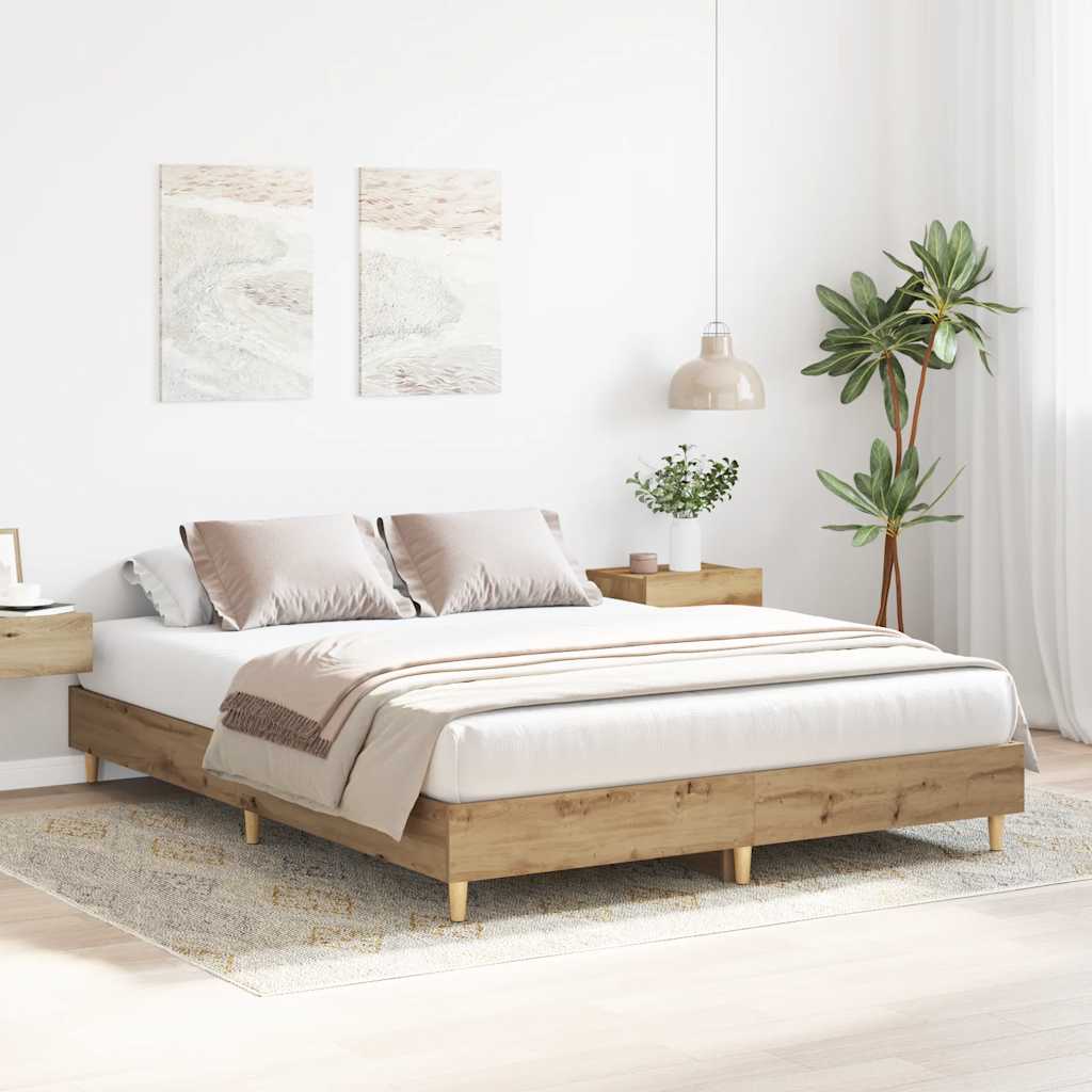 sengestel uden madras 100x200 cm konstrueret træ kunsteg