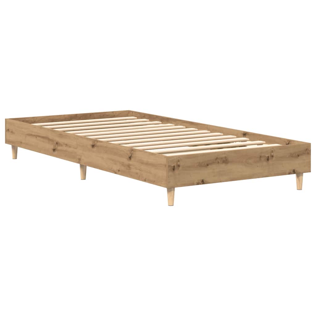 sengestel uden madras 100x200 cm konstrueret træ kunsteg