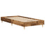 sengestel uden madras 90x200 cm konstrueret træ antikt træ
