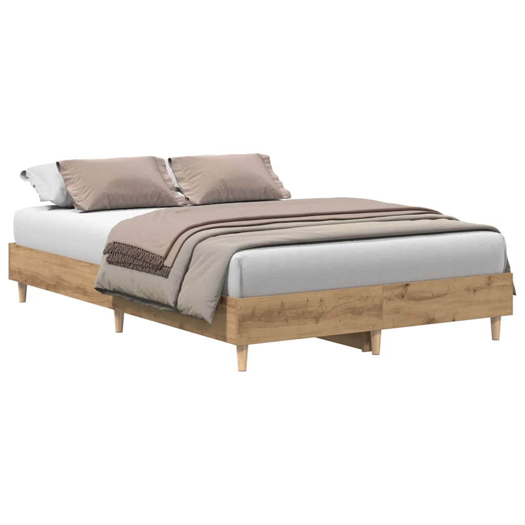 sengestel uden madras 140x190 cm konstrueret træ kunsteg