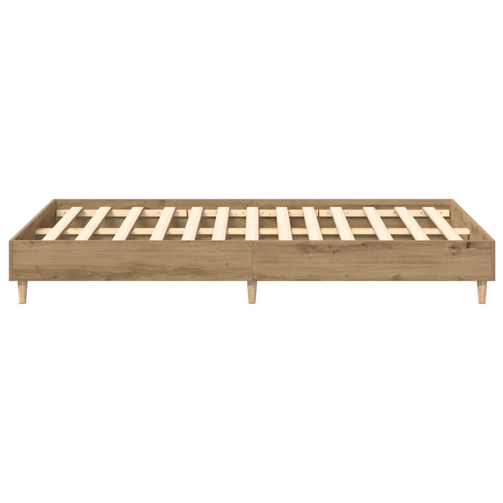 sengestel uden madras 140x190 cm konstrueret træ kunsteg