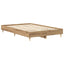 sengestel uden madras 135x190 cm konstrueret træ kunsteg