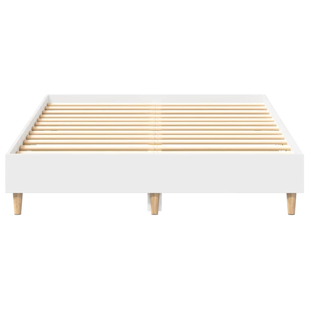 sengestel uden madras 120x190 cm konstrueret træ hvid