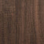 sengestel uden madras 120x190 cm konstrueret træ brunt eg