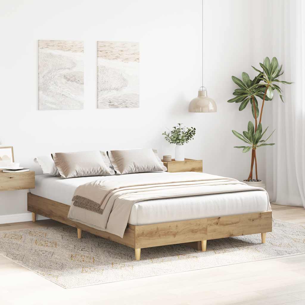 sengestel uden madras 120x190 cm konstrueret træ kunsteg