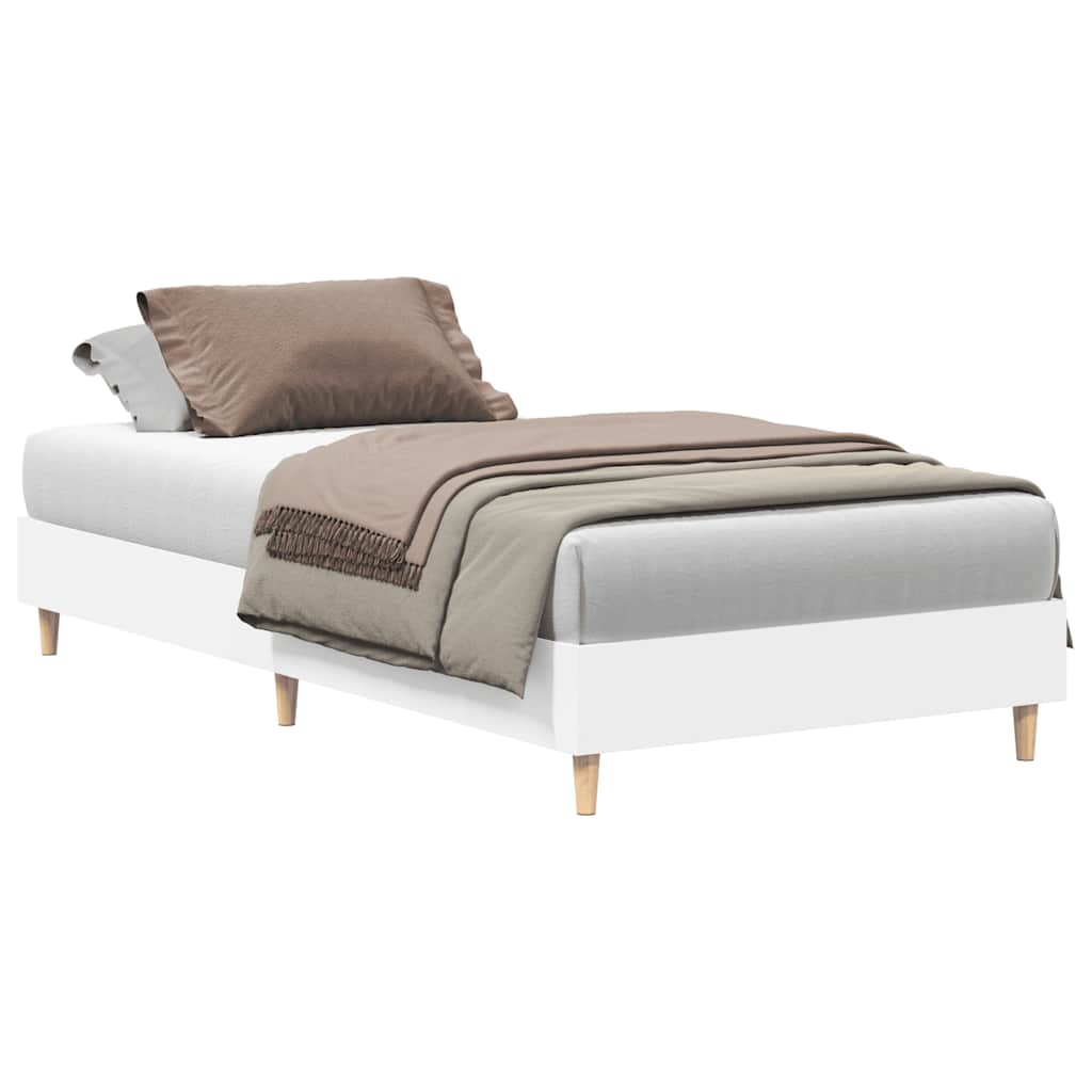 sengestel uden madras 90x190 cm konstrueret træ hvid