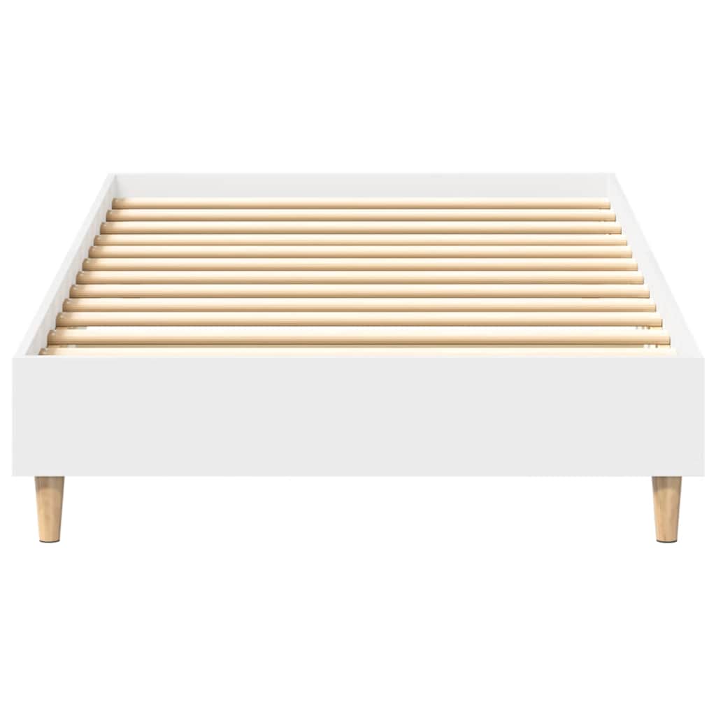 sengestel uden madras 90x190 cm konstrueret træ hvid