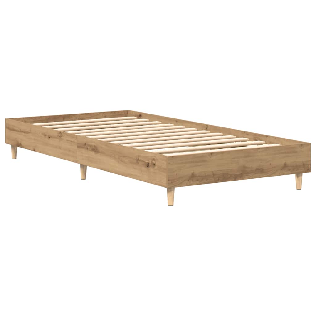 sengestel uden madras 90x190 cm konstrueret træ kunsteg