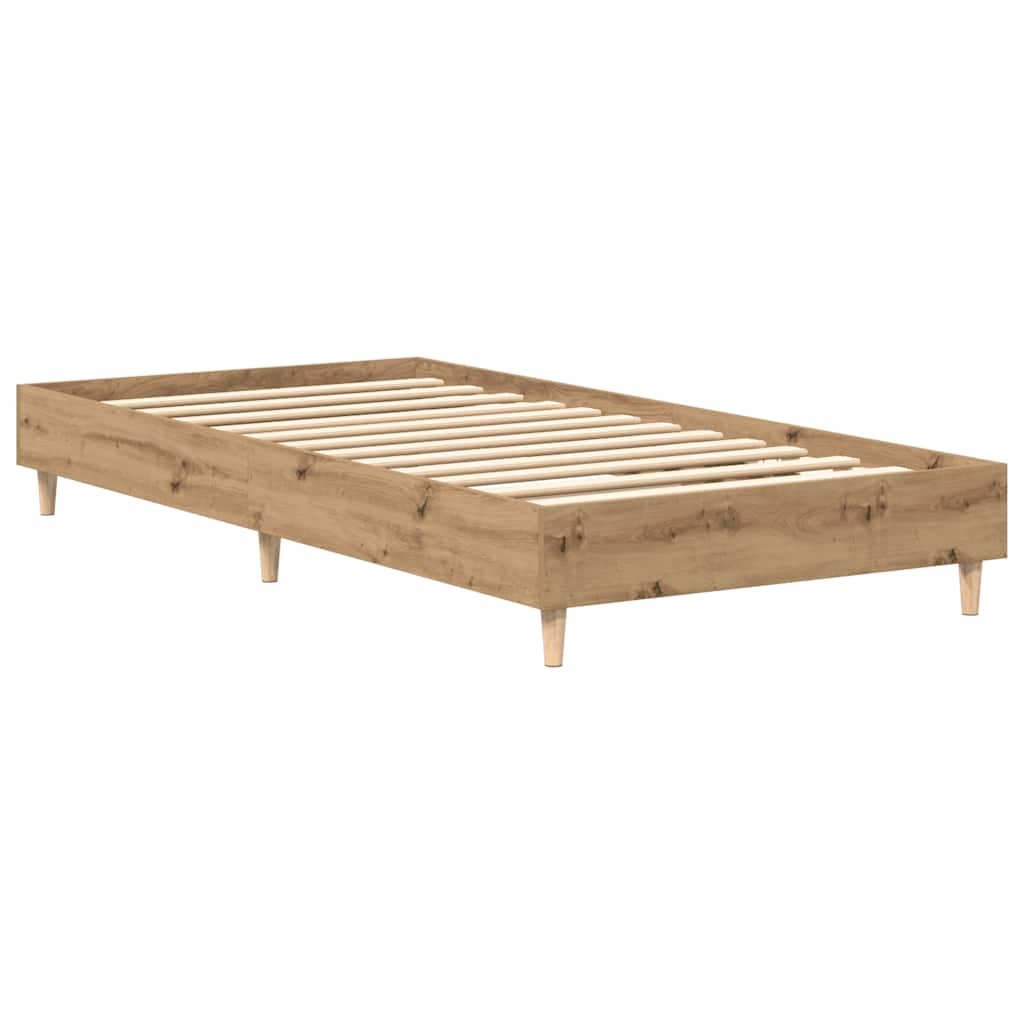 sengestel uden madras 90x190 cm konstrueret træ kunsteg