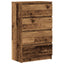 skænk 60x35x98,5 cm konstrueret træ gammelt træ-look