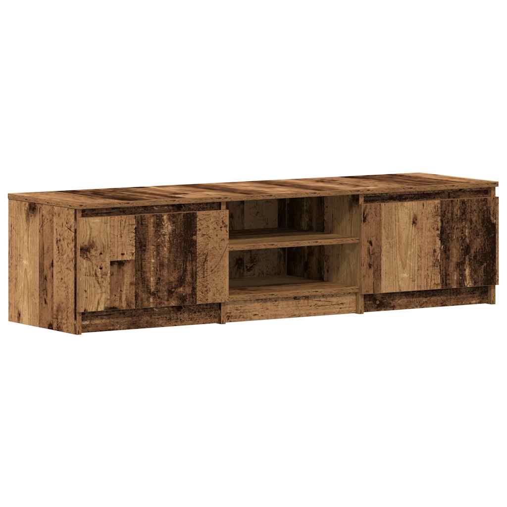 TV-skab gammelt træ 140x40x36 cm konstrueret træ