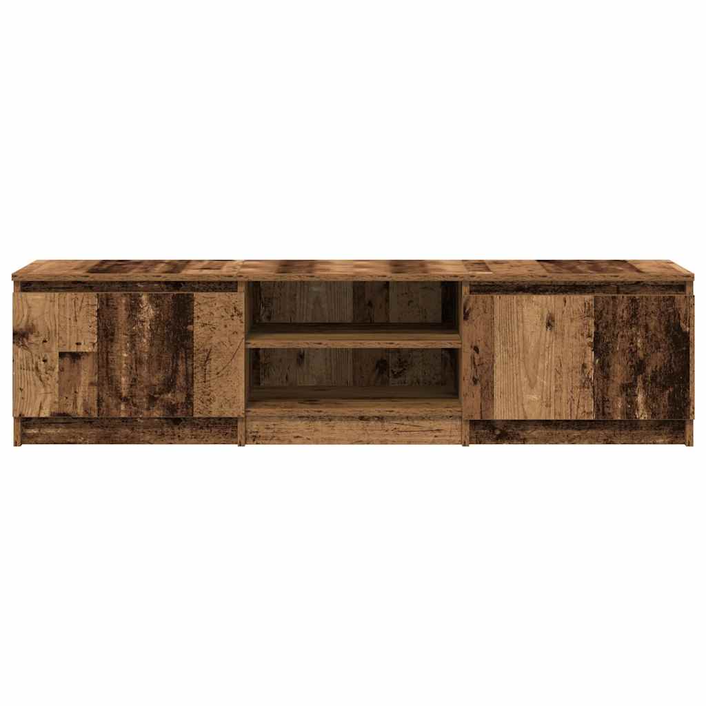 TV-skab gammelt træ 140x40x36 cm konstrueret træ