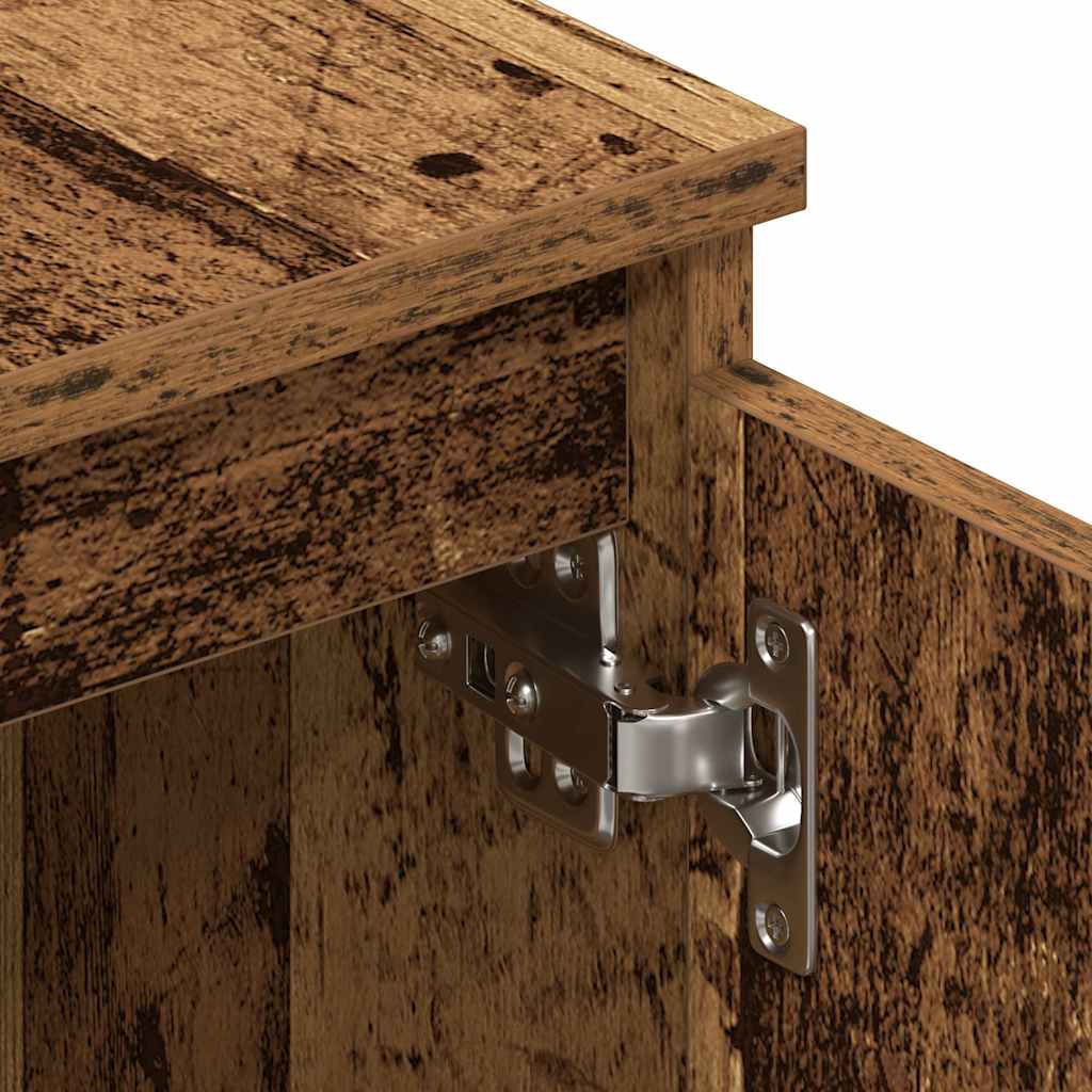 TV-skab gammelt træ 140x40x36 cm konstrueret træ