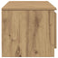 tv-bord 140x40x36 cm konstrueret træ kunsteg