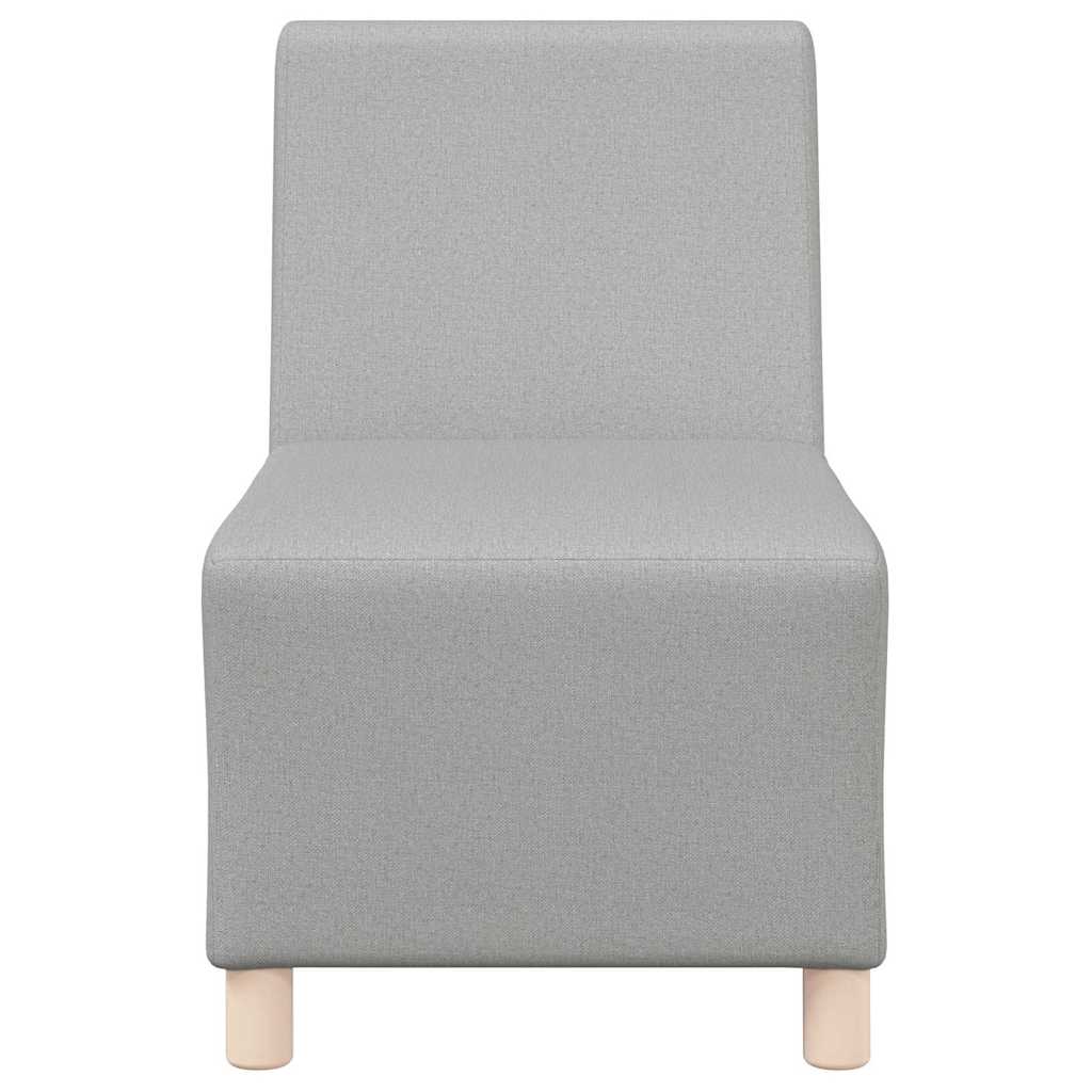 Modulsofa enhed uden arme Skygrå 55 x 74 x 82 cm Stof