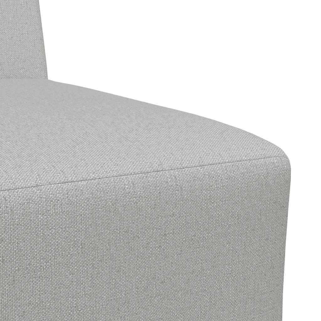 Modulsofa enhed uden arme Skygrå 55 x 74 x 82 cm Stof