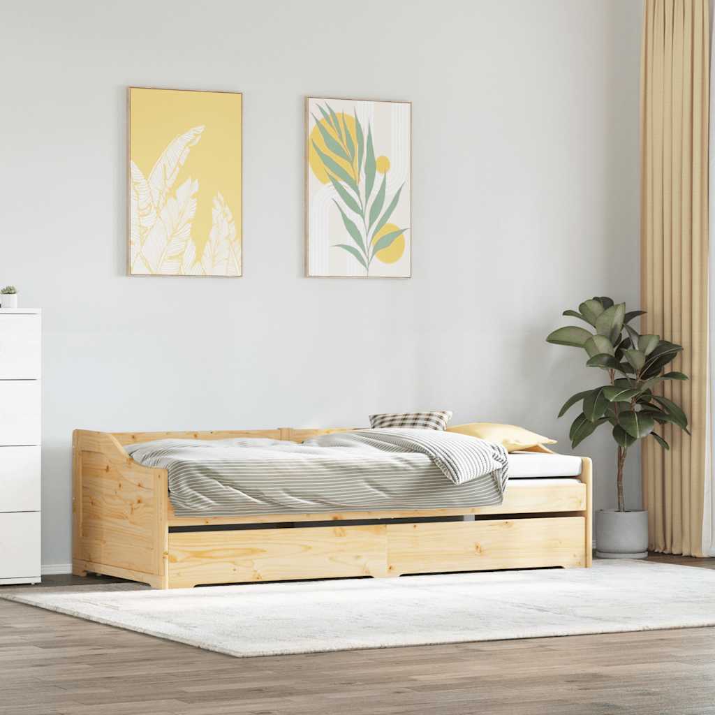 daybed med trusse uden madras IRUN 90x200 cm
