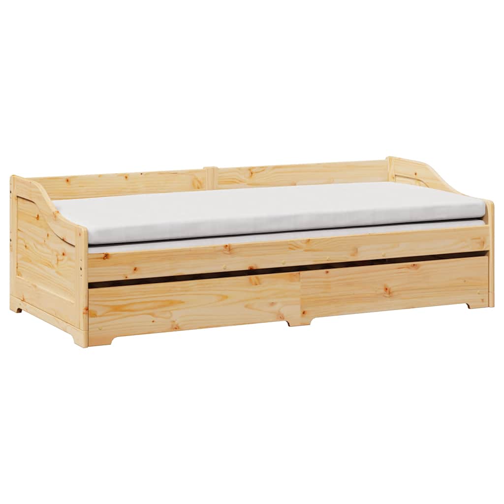 daybed med trusse uden madras IRUN 90x200 cm