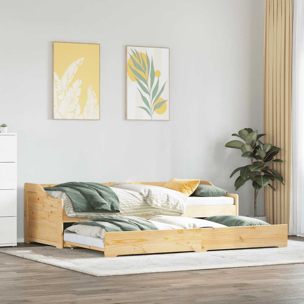 daybed med trusse uden madras IRUN 90x200 cm