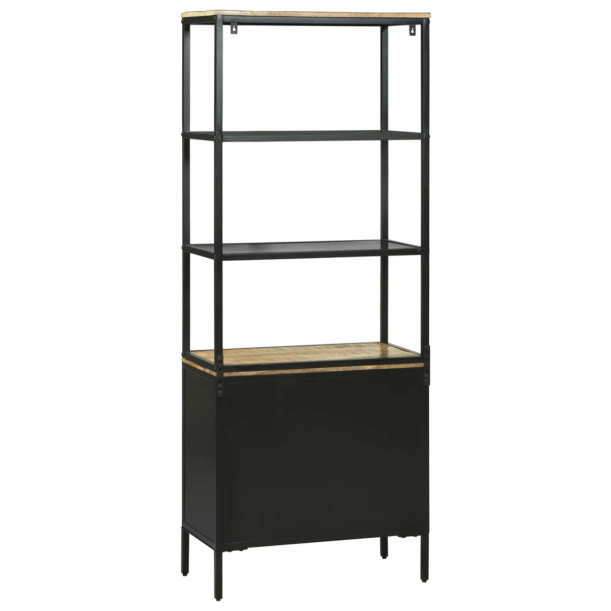 Highboard med skuffe Brun 70 x 35 x 180 cm Massivt mangotræ