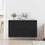 Sideboard Sort 102 x 35 x 60 cm Konstrueret træ