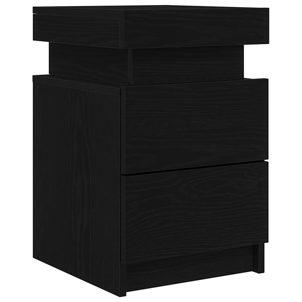 Natskab Sort eg 35 x 39 x 55 cm Konstrueret træ