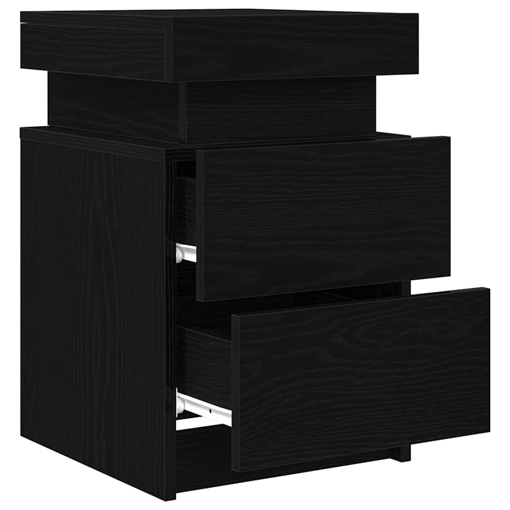 Natskab Sort eg 35 x 39 x 55 cm Konstrueret træ
