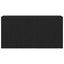 TV-skab sort egetræ 80x30x41 cm konstrueret træ