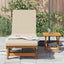 Solstol Brun 199 x 63 x 85 cm Massivt Akacietræ
