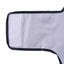 Hunderegnfrakke med refleksstriber polyester L marineblå