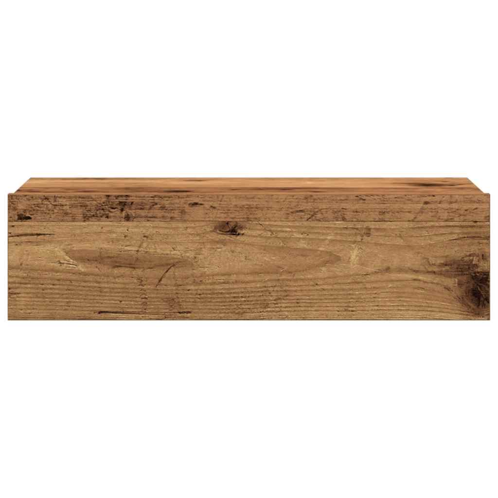 Sengeskab Gammelt Træ 60x35 cm Konstruktionstræ