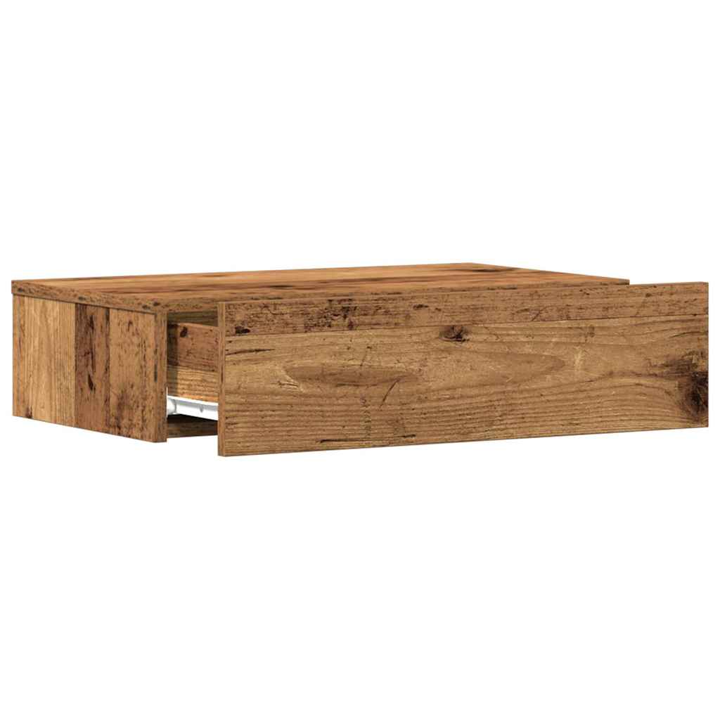 Sengeskab Gammelt Træ 60x35 cm Konstruktionstræ