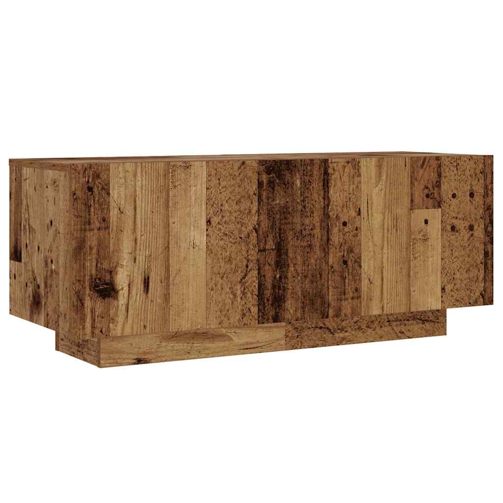 Sengeskab Gammelt Træ 100x35x40 cm Konstruktionstræ