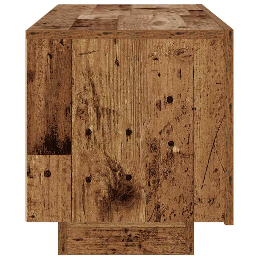 Sengeskab Gammelt Træ 100x35x40 cm Konstruktionstræ