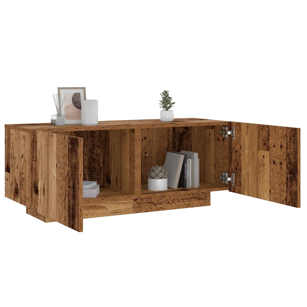 Sengeskab Gammelt Træ 100x35x40 cm Konstruktionstræ