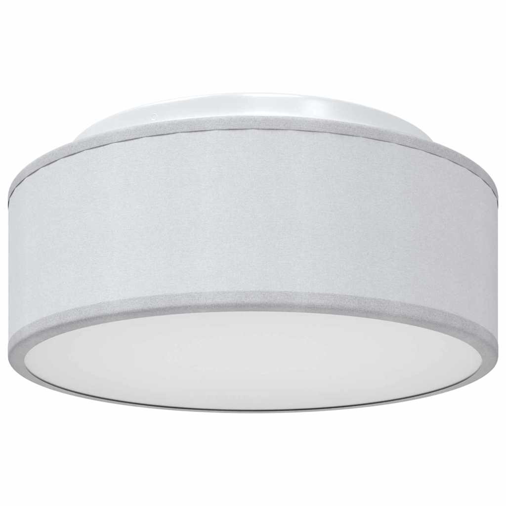 Loftlampe med spotlights Grå 30 x 30 x 13,5 cm Stof