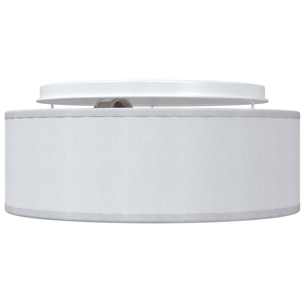Loftlampe med spotlights Grå 30 x 30 x 13,5 cm Stof