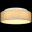 Loftlampe med spotlights Grå 38 x 38 x 13,5 cm Stof