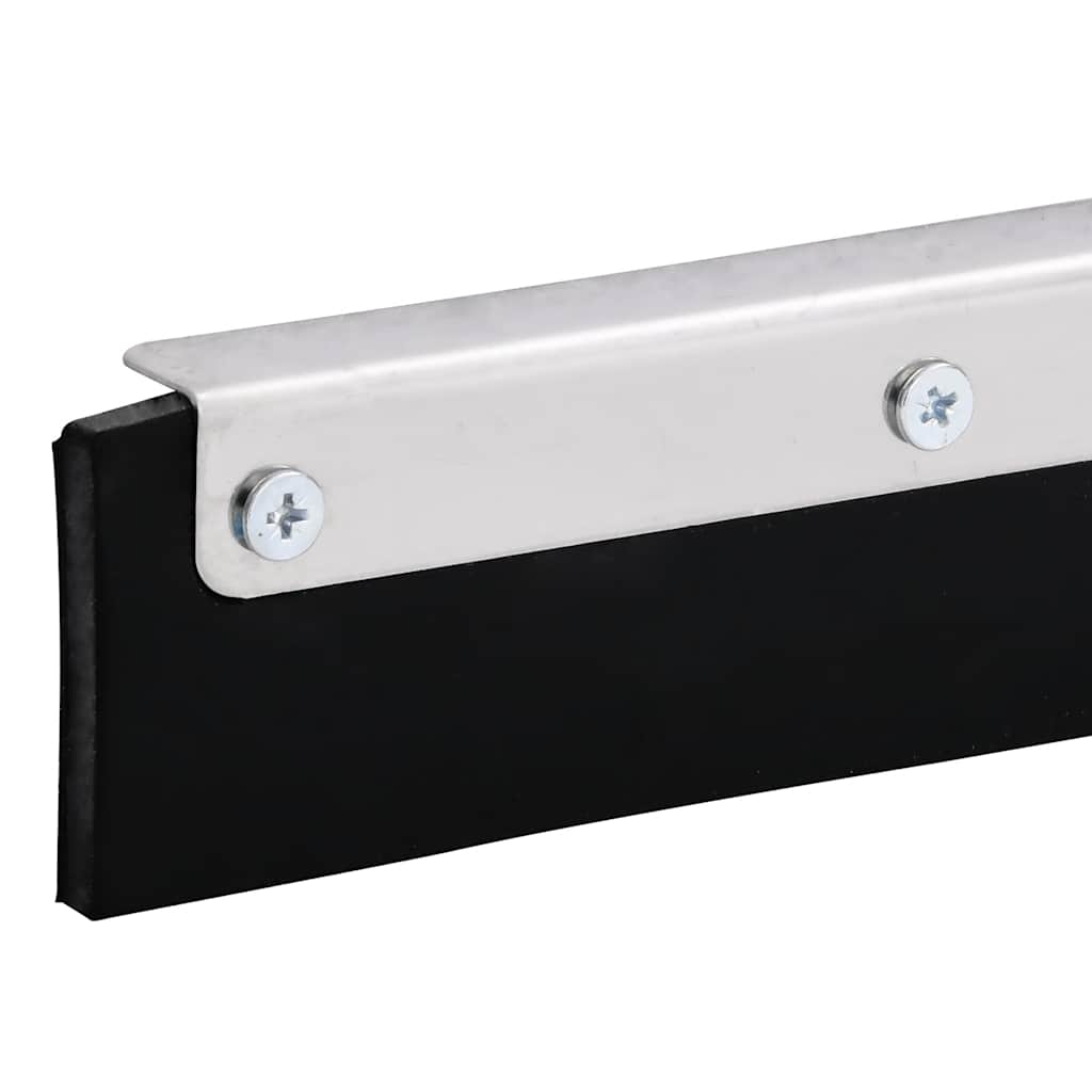 gulvskrabere 5 stk. 45x122,5 cm stål og gummi
