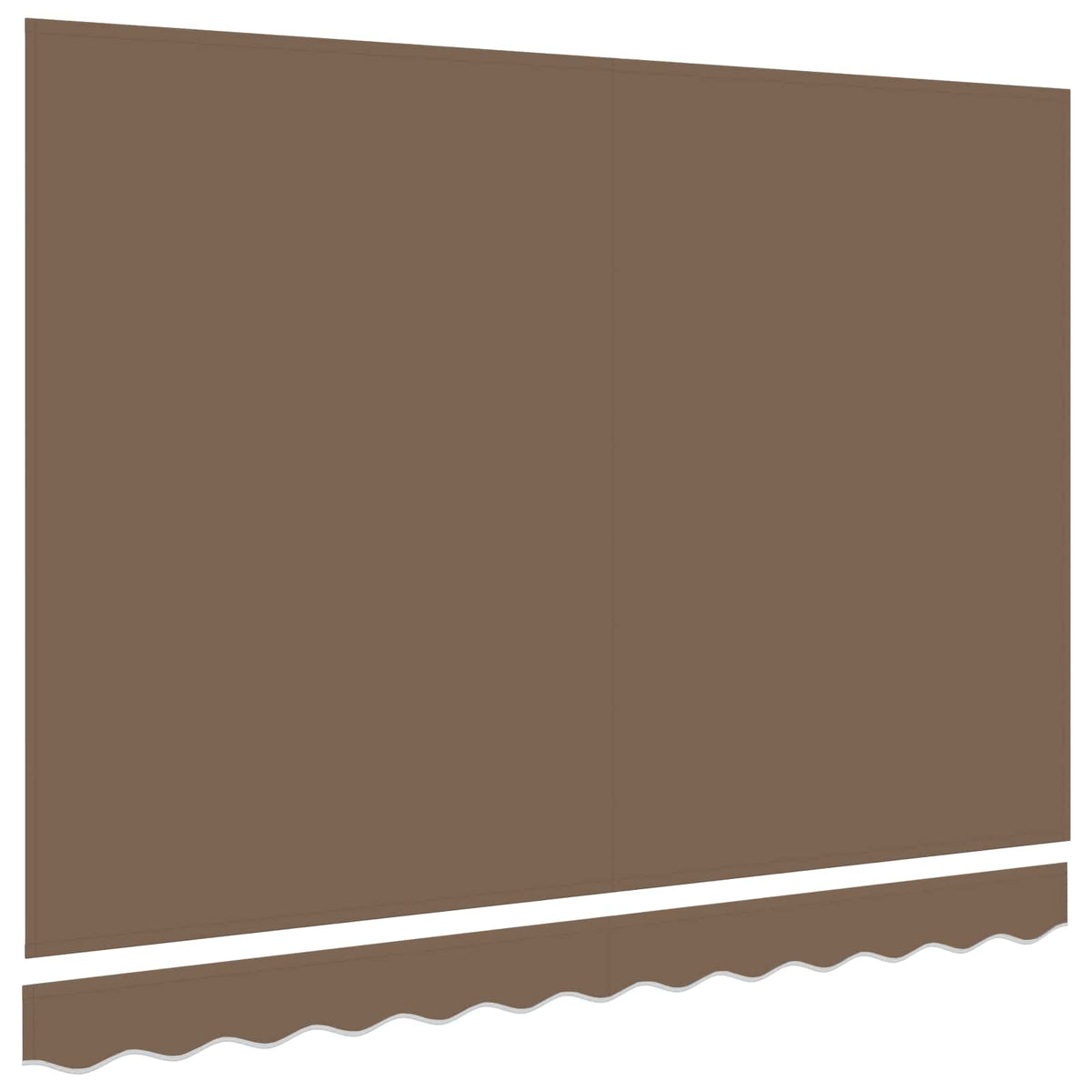Udskiftningsdug til markise til 2,5x2 m Beige Polyester