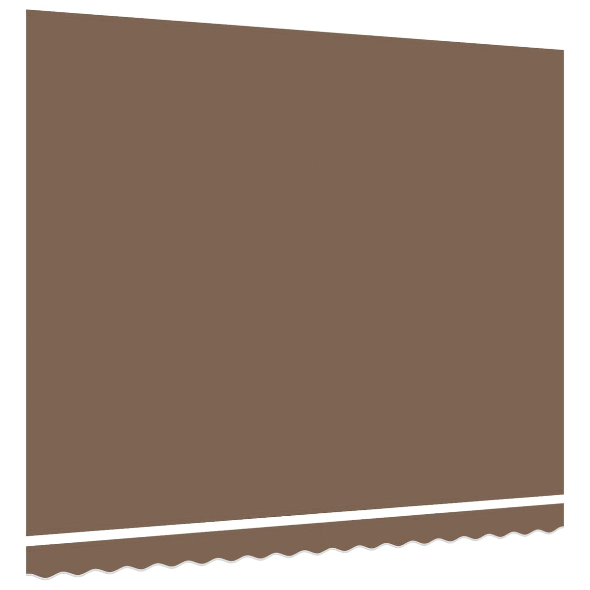 Udskiftningsdug til markise til 4,5x3,5 m Beige Polyester