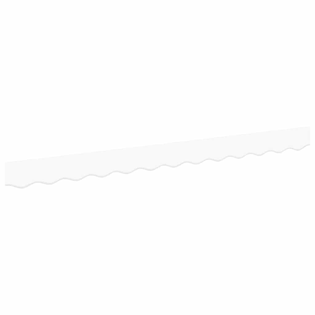 Udskiftningskappe til markise til 3,5 m Hvid Polyester