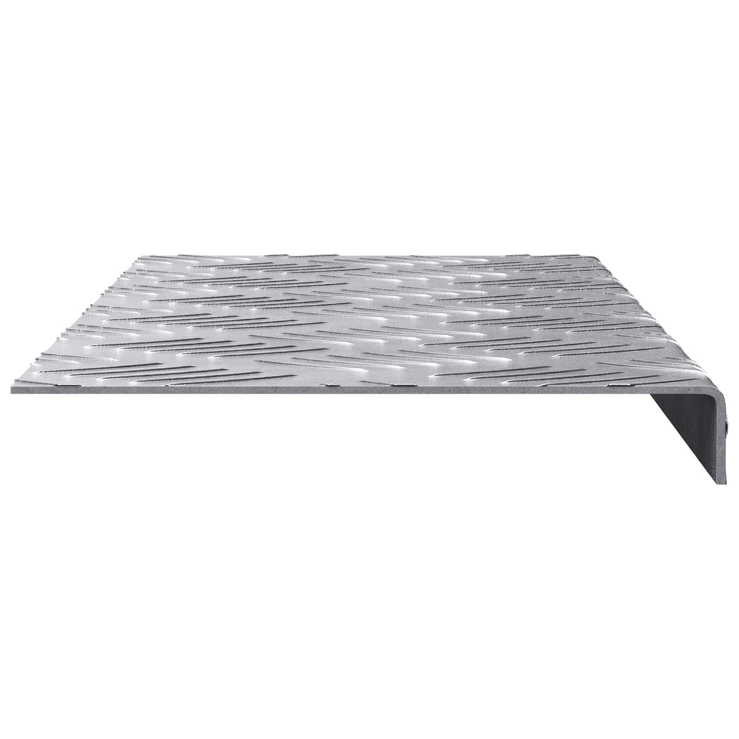 Trappe Tread 15 stk. 60 x 18 x 2,5 cm Sølv Aluminium