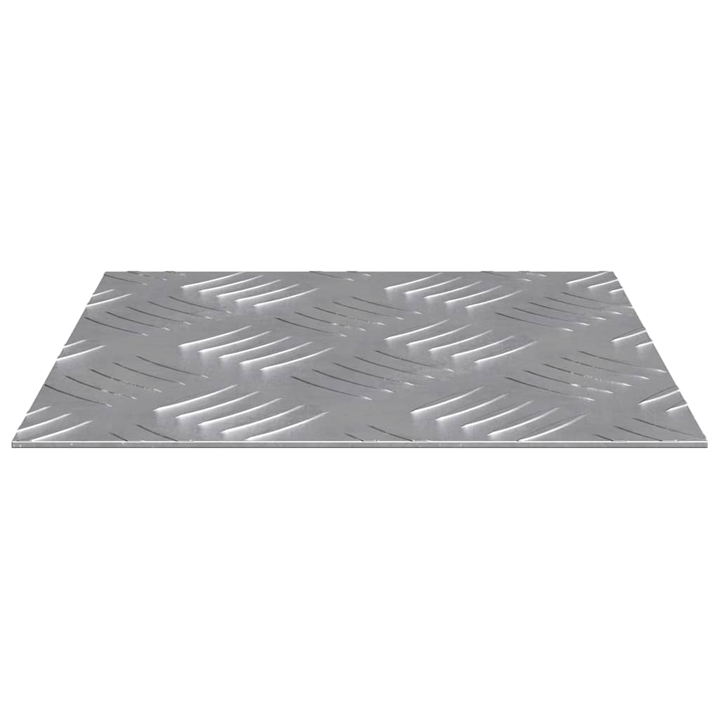 Trappe Tread 2 stk. 20 x 20 cm Sølv Aluminium Firkantet
