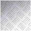 Trappe Tread 4 stk. 20 x 20 cm Sølv Aluminium Firkantet