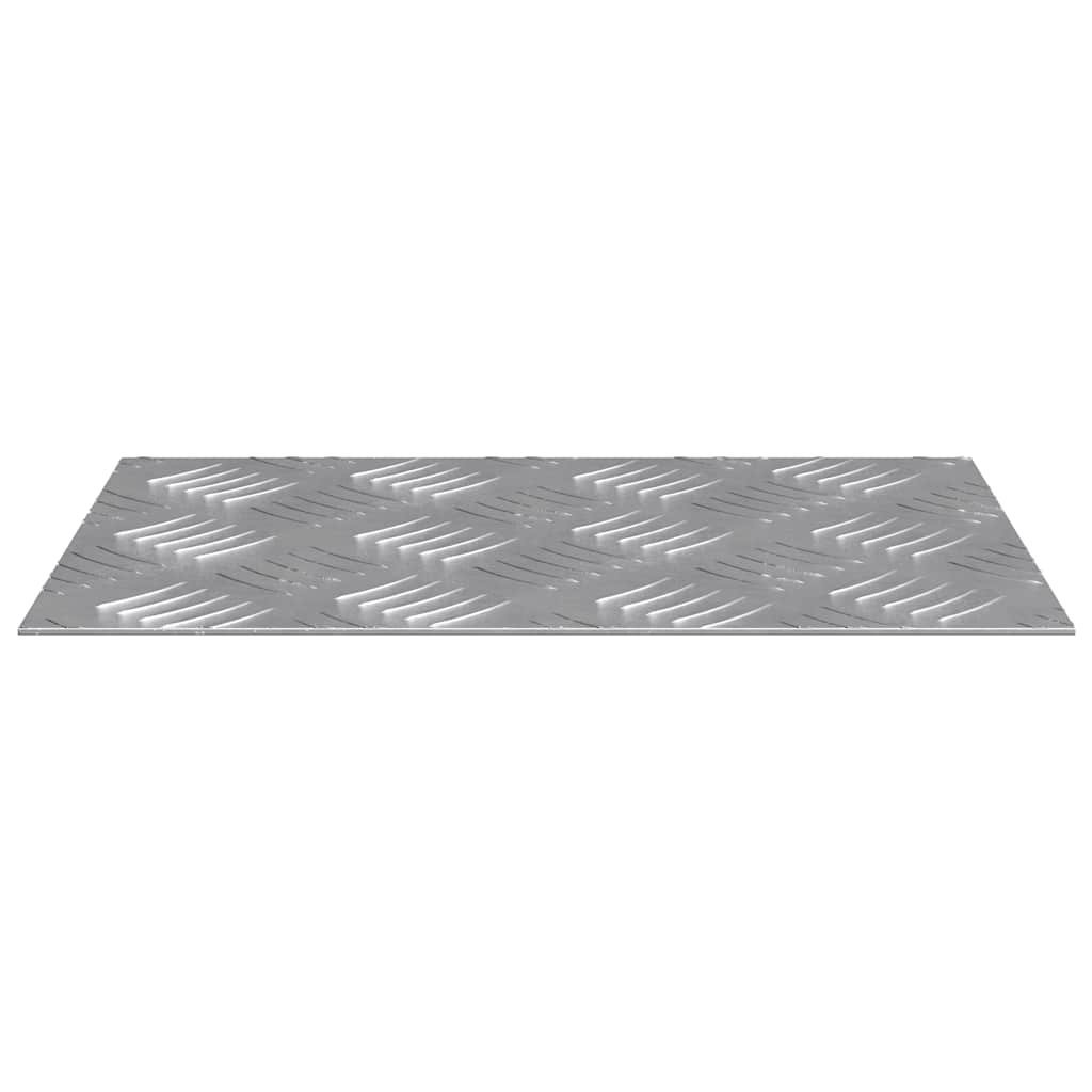 Trappe Tread 4 stk. 30 x 20 cm Sølv Aluminium Rektangulær