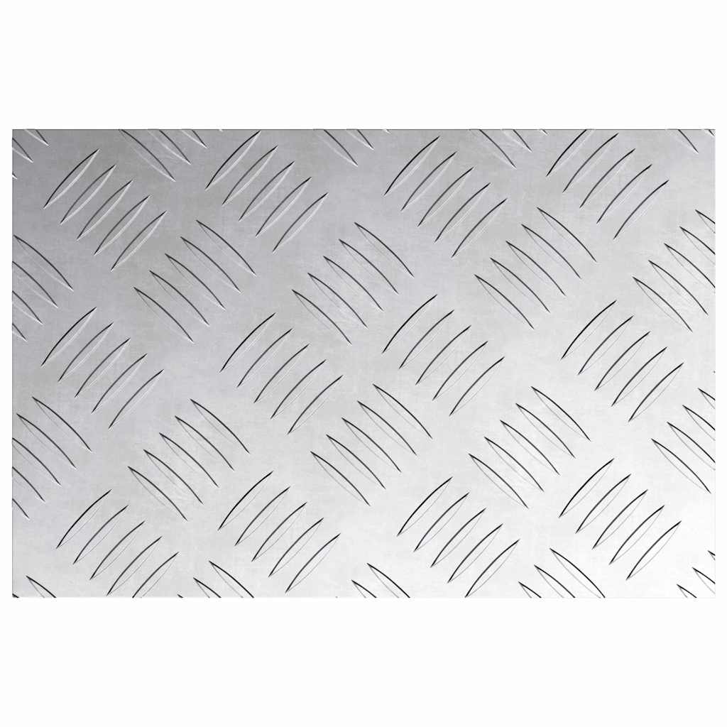 Trappe Tread 2 stk. 30 x 20 cm Sølv Aluminium Rektangulær
