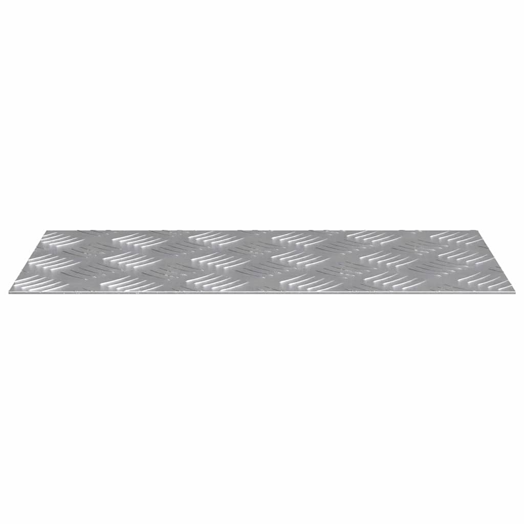 Trappe Tread 4 stk. 40 x 20 cm Sølv Aluminium Rektangulær